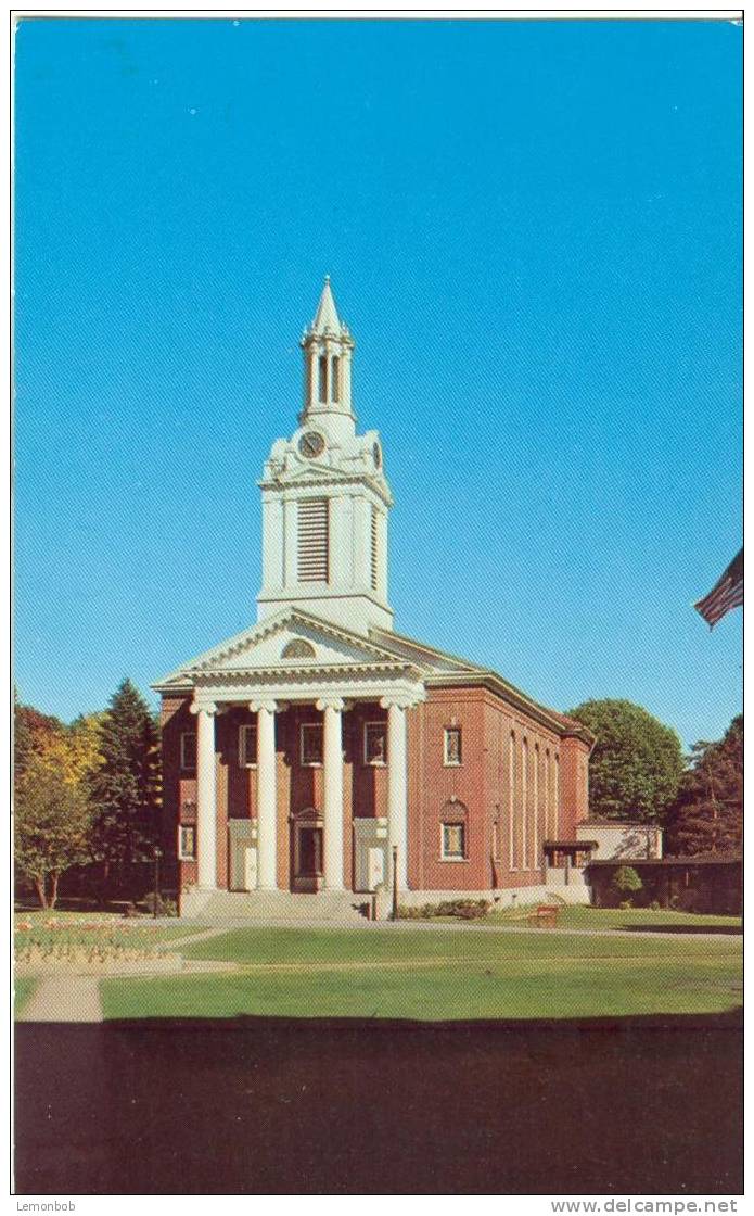 USA – United States – Daniel D. Tompkins Memorial Chapel, Utica, New-York Unused Postcard [P3202] - Utica