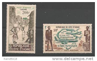 République De Cote D'Ivoire         PA  N° 22/23    Xx - Côte D'Ivoire (1960-...)