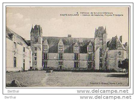 44 HAUTE GOULAINE - Chateau De Goulaine, Facade Principale - Haute-Goulaine