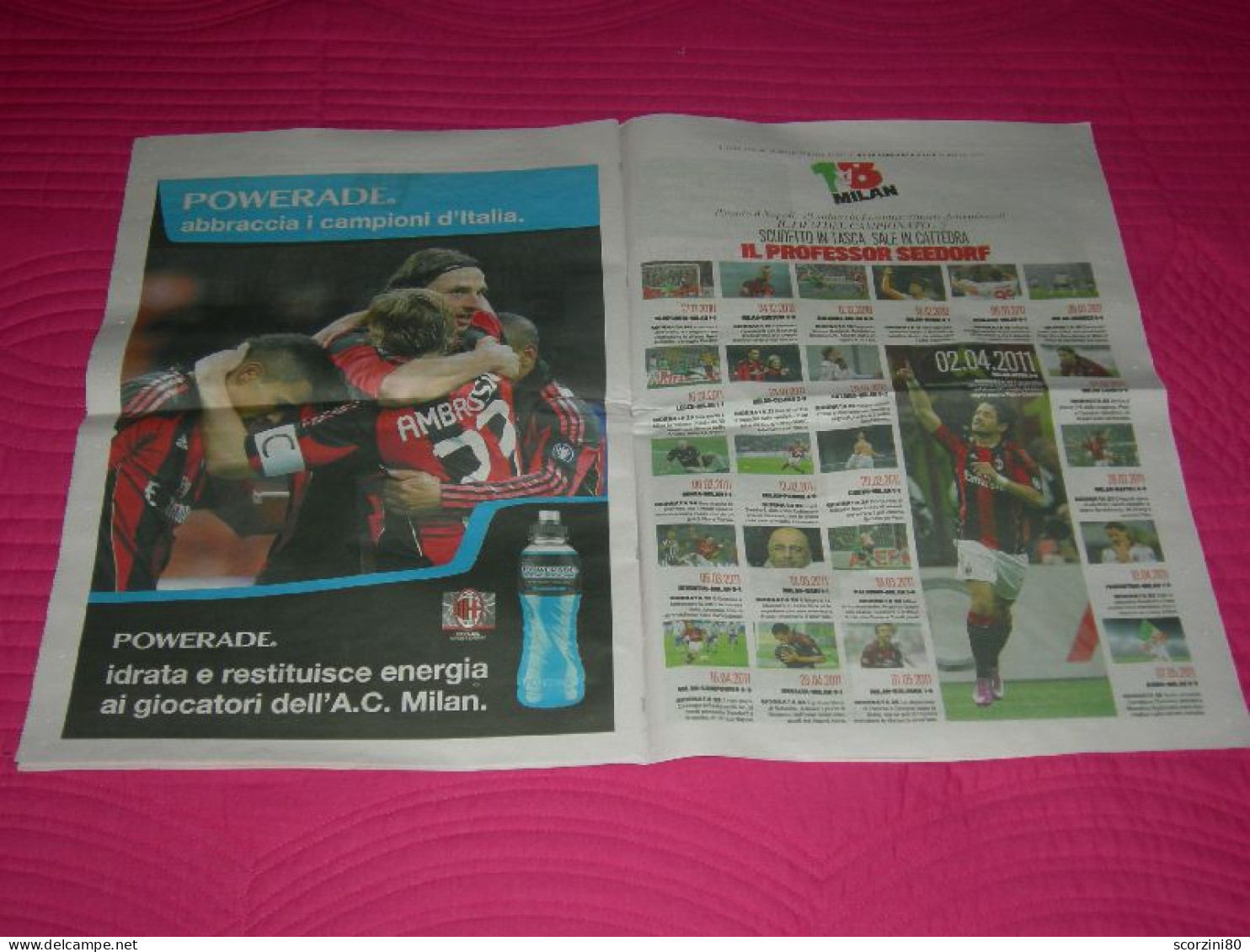 La Gazzetta Dello Sport 2011 - MILAN CAMPIONE 18 SCUDETTO Speciale - Deportes