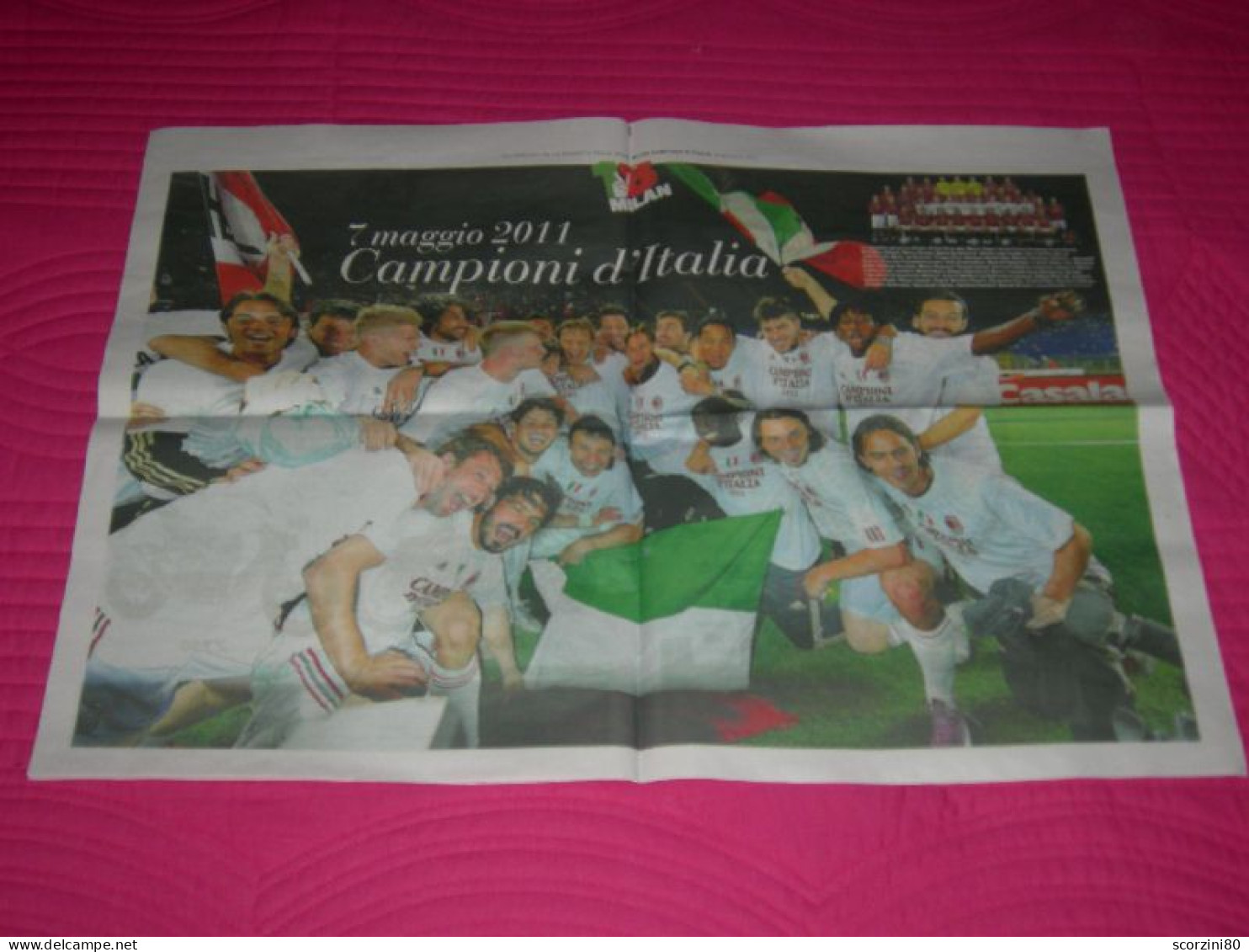 La Gazzetta Dello Sport 2011 - MILAN CAMPIONE 18 SCUDETTO Speciale - Sports