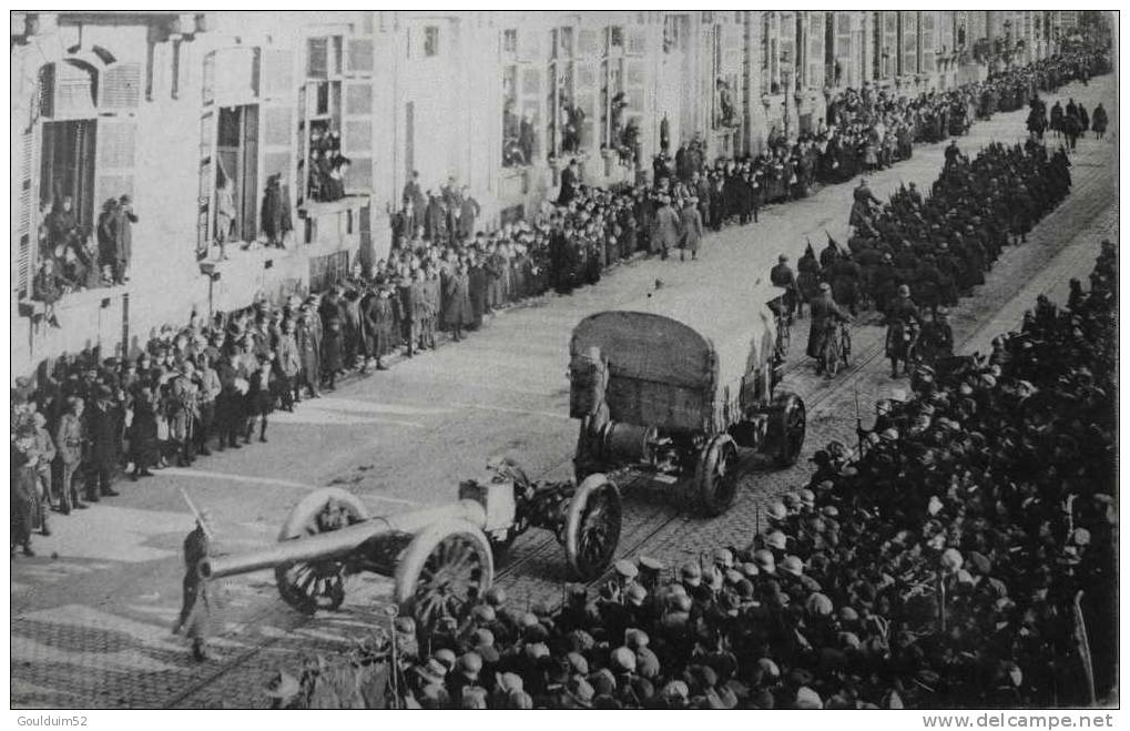 Bruxelles Le 22 Novembre 1918, Entrée Du Roi Et Des Troupes Alliées - Fêtes, événements