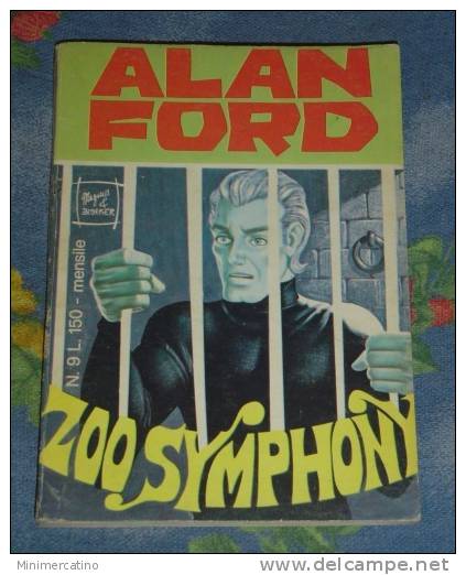 Alan Ford N. 9 Zoo Symphony - Originale - No Resa - Premières éditions