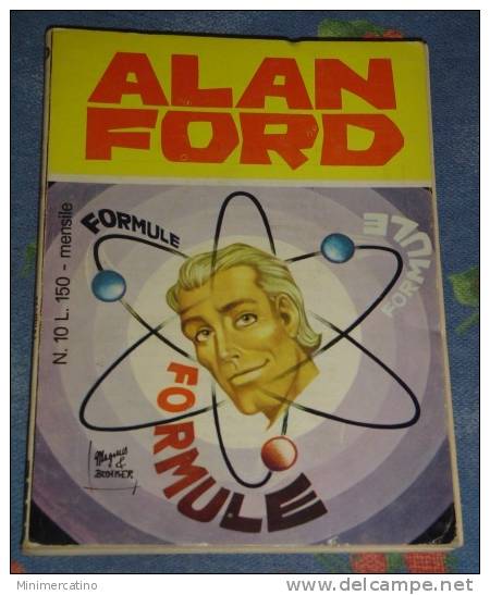 Alan Ford N. 10 Formule - Originale - No Resa - Premières éditions