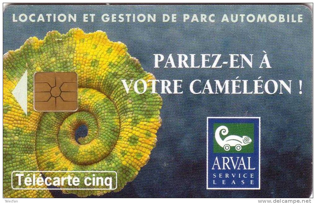 FRANCE PRIVEE 5U UT DS 7 ARVAL CAMELEON SUPERBE RARE - 5 Eenheden