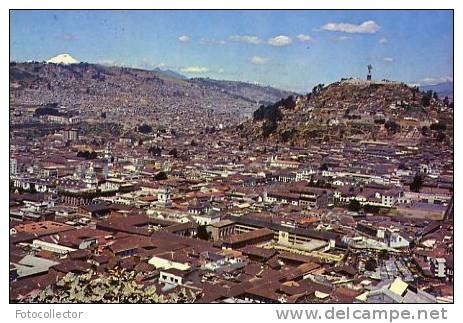 Équateur Vue Panoramique De Quito - Equateur