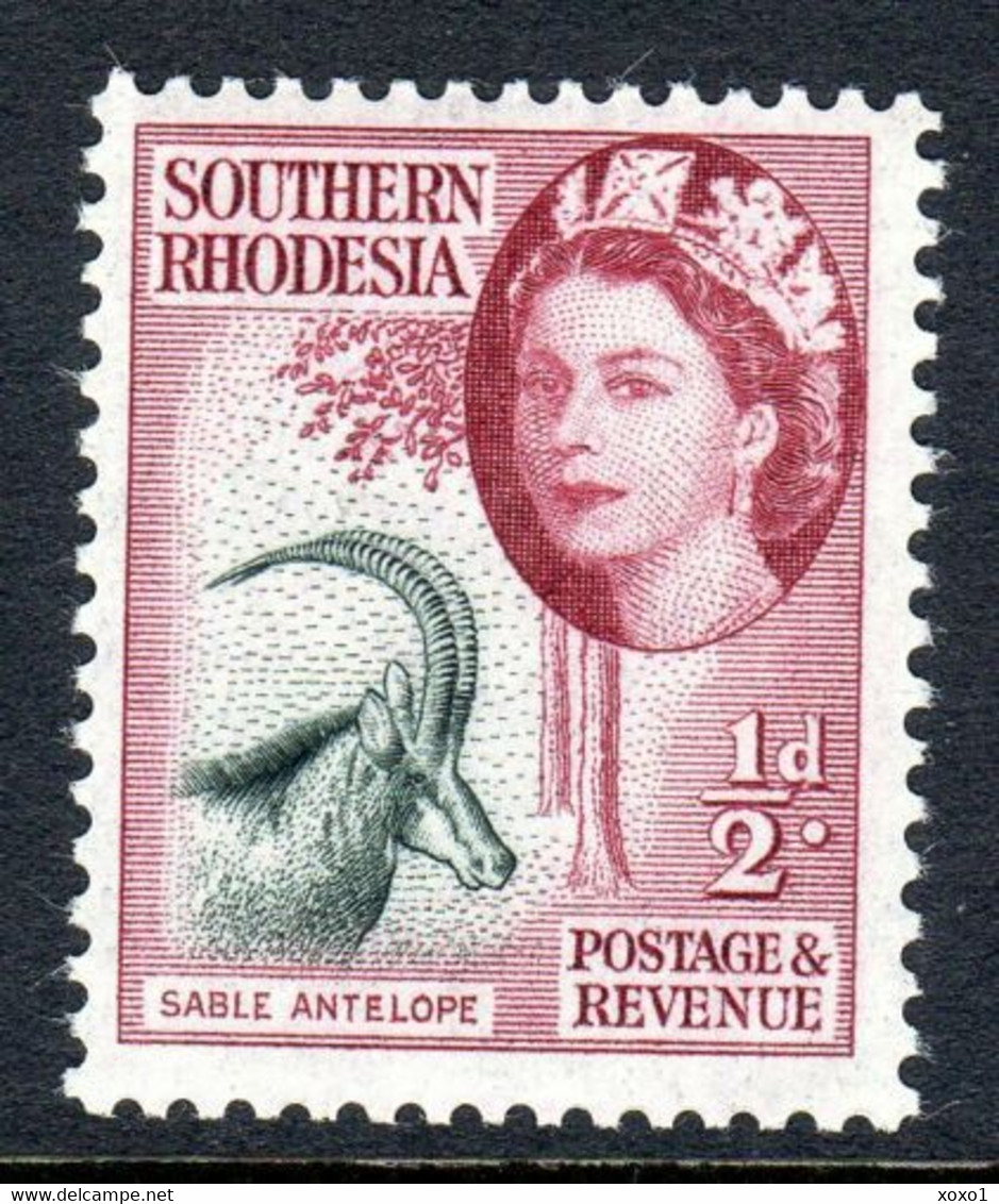 Southern Rhodesia 1953 Mi.No. 80 - 93 Freimarken 14v  MNH** 110,00 € - Southern Rhodesia (...-1964)