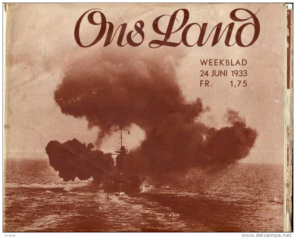 Weekblad - Ons Land - 24/06/1933 - Andere & Zonder Classificatie