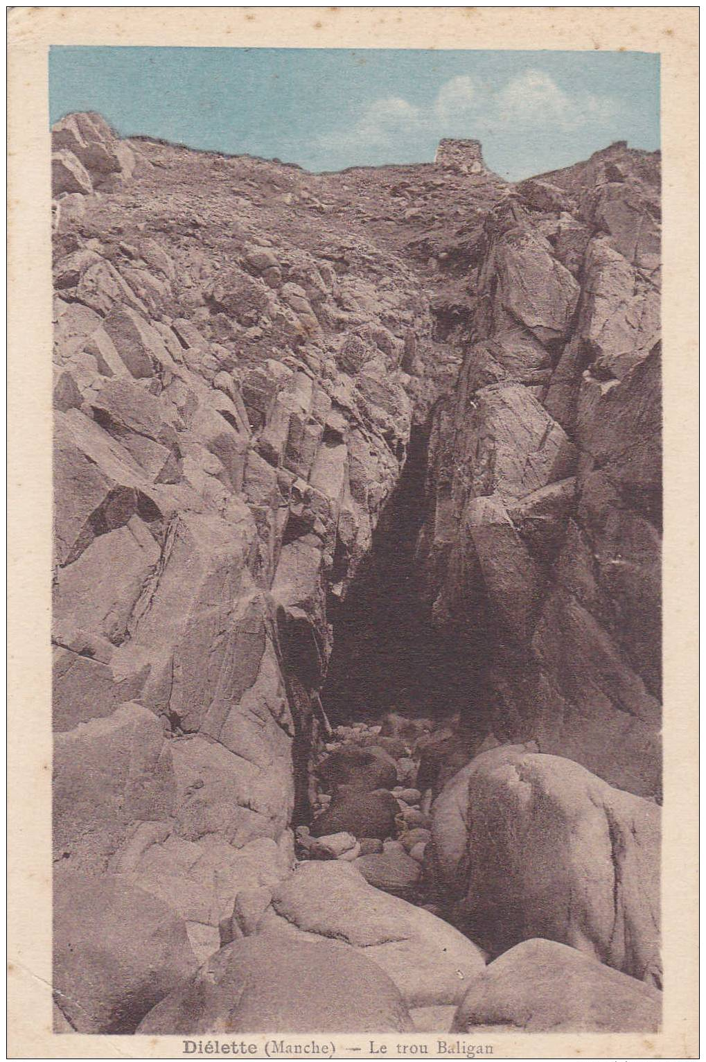 Le Trou Baligan, Dielette (Manche), France, 1900-1910s - Autres & Non Classés