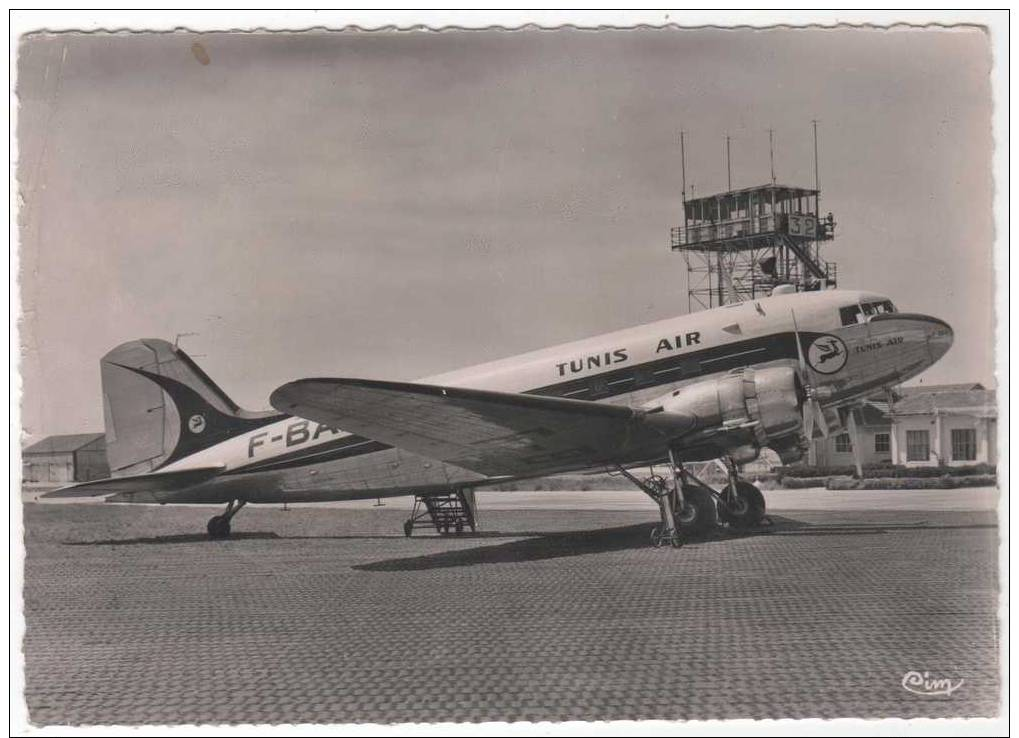 Belle Carte Aéroport De Marignane Appareil Avion Douglas - Marignane