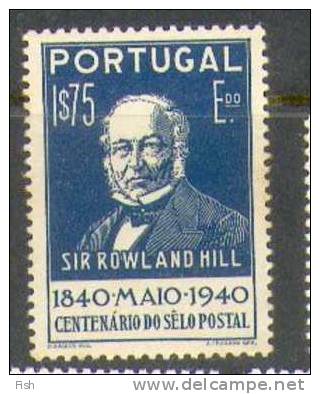 Portugal  606 * (Rowland Hill) - Rowland Hill