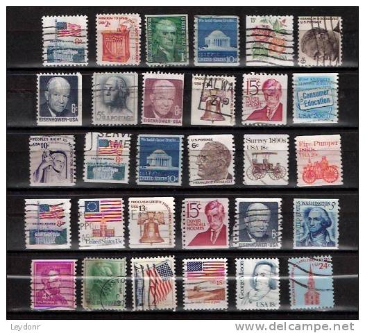 Small Lot Of Stamps, United States Used - Lots & Kiloware (mixtures) - Max. 999 Stamps