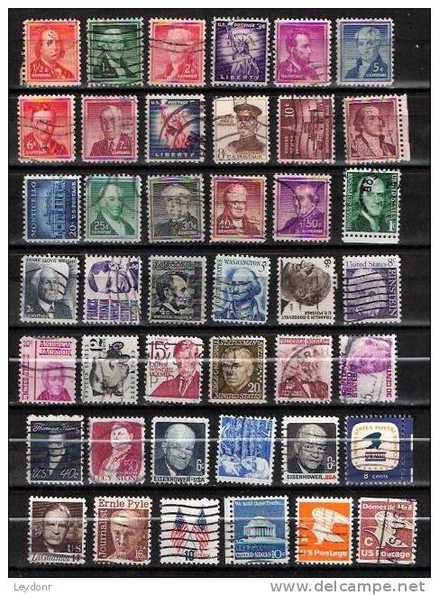 Small Lot Of United States Stamps - USED - Lots & Kiloware (mixtures) - Max. 999 Stamps