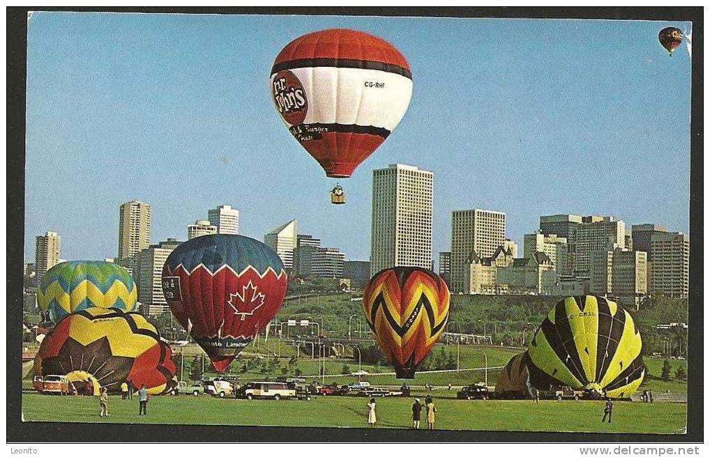 Hot Air Balloon Edmonton Alberta Canada - Edmonton