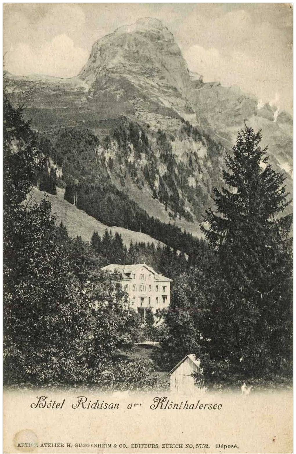 Suisse - Hôtel Richisan Am Klonthalersee - Autres & Non Classés