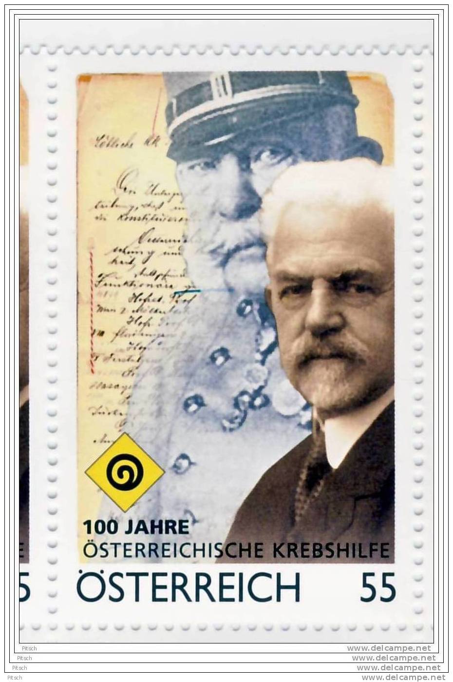 Österreich - 100 Jahre Österreichische Krebshilfe, Austrian Cancer Aid - Unused Stamps