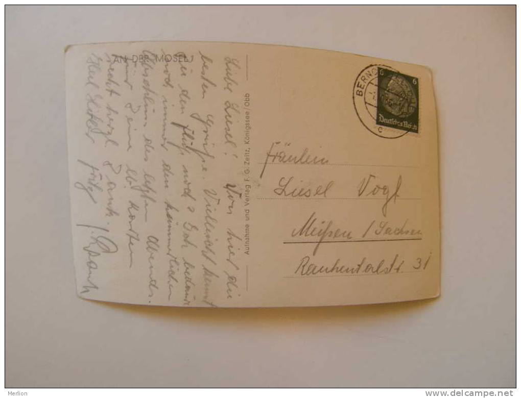 Berncastel-Cues  - Burg Landshut   -Mosel  1936    D73717 - Bernkastel-Kues