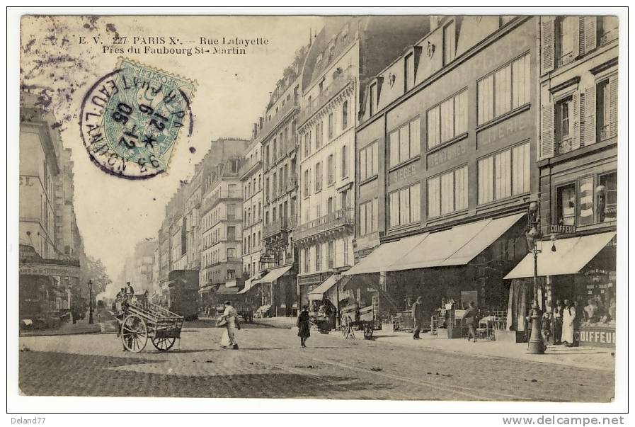 PARIS - Rue Lafayette - Près Du Faubourg St-Martin - Distretto: 10
