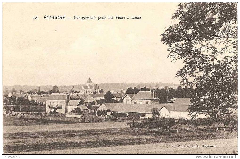 Ecouché (61) - Vue Générale Prise Des Fours à Chaux - Ecouche