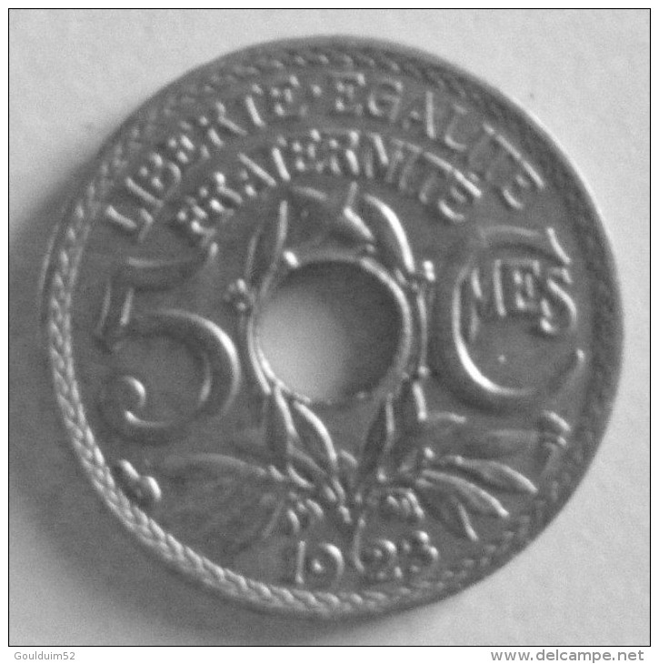 Cinq Centimes 1923  Petit Module  Lindauer - 5 Centimes