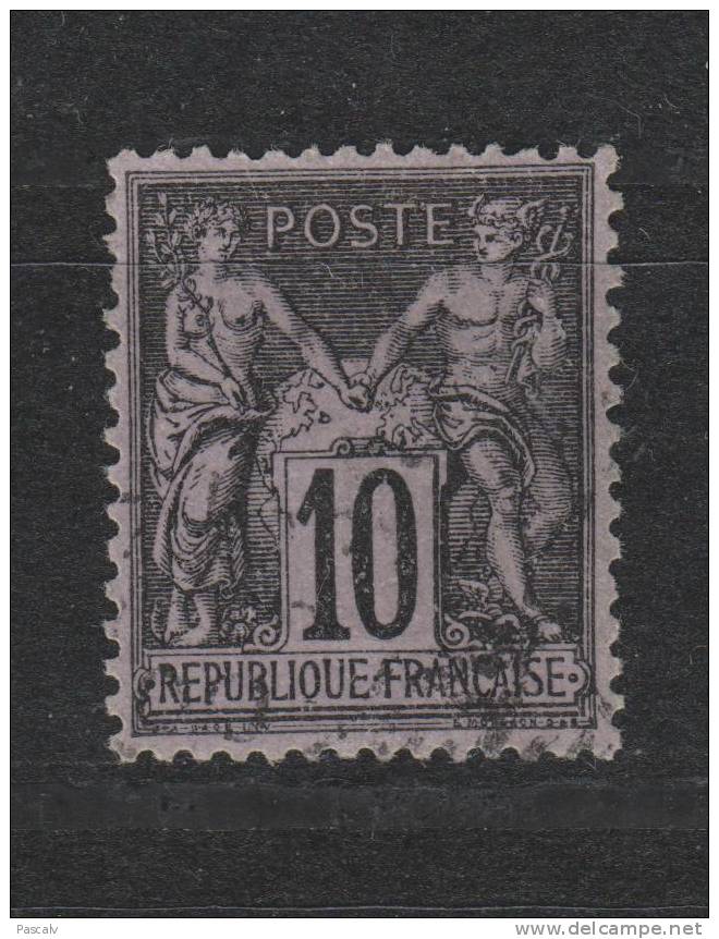 Yvert 103 Oblitéré - 1898-1900 Sage (Type III)