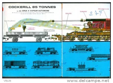 Ancien Catalogue JOUEF Trains HO, Circuit Routier Electrique Record 64, Brik, Ferrari, Jaguar, Lotus, Mercedes... - Littérature & DVD