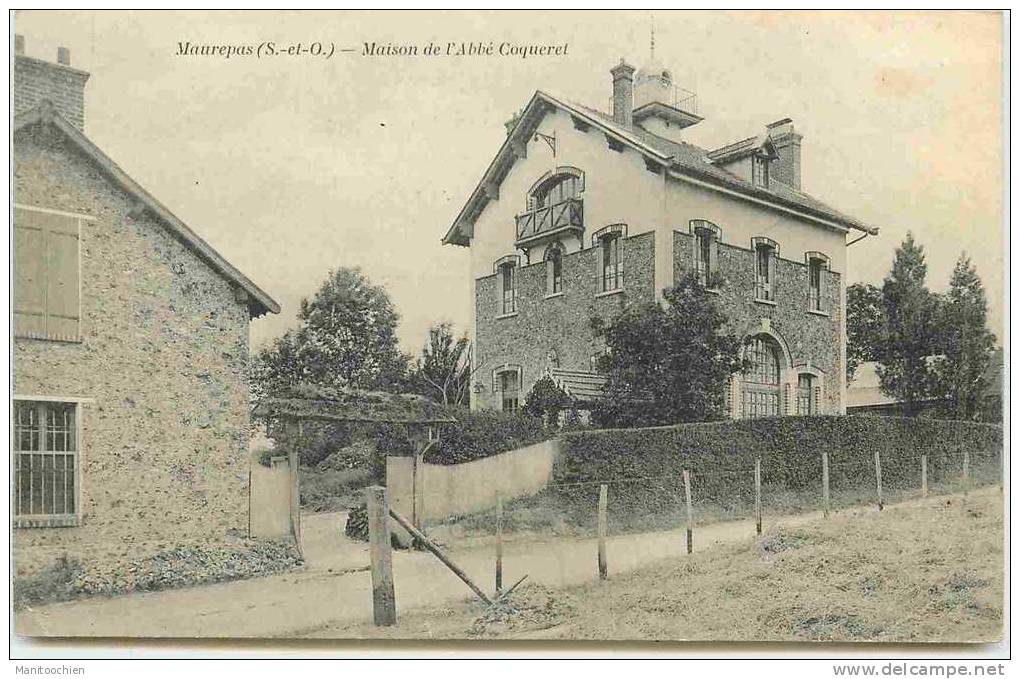 DEP 78 MAUREPAS MAISON DE L'ABBE COQUERET - Maurepas