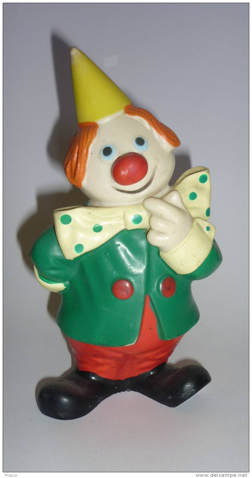 FIGURINE KIRI LE CLOWN POUET EN VINYL Petit Modèle DELACOSTE Jean Image ORTF - Autres & Non Classés