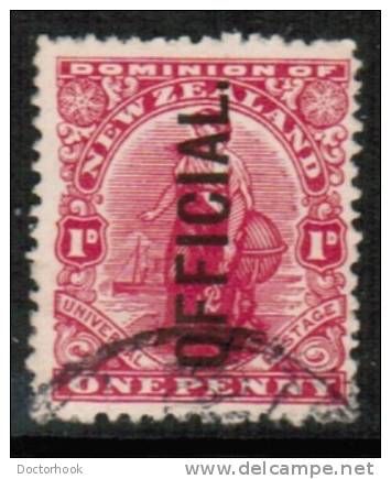 NEW ZEALAND  Scott #  O 34  VF USED - Officials