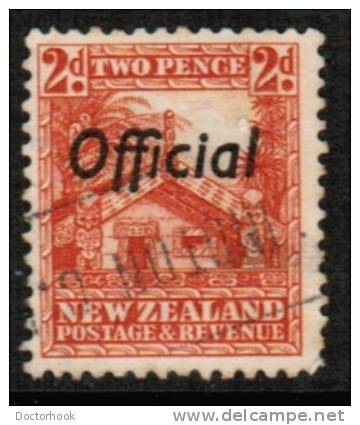 NEW ZEALAND  Scott #  O 64  VF USED - Officials