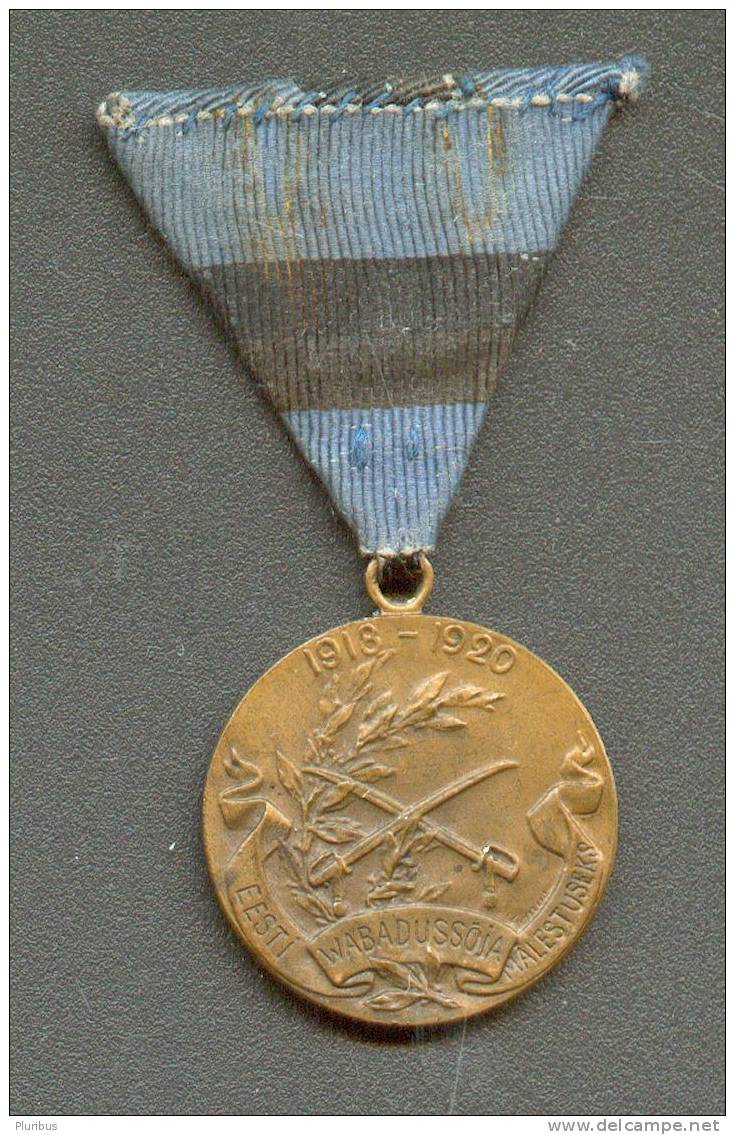 ESTONIA WW I, LIBERATION WAR MEDAL 1918-20, ORIGINAL - Army