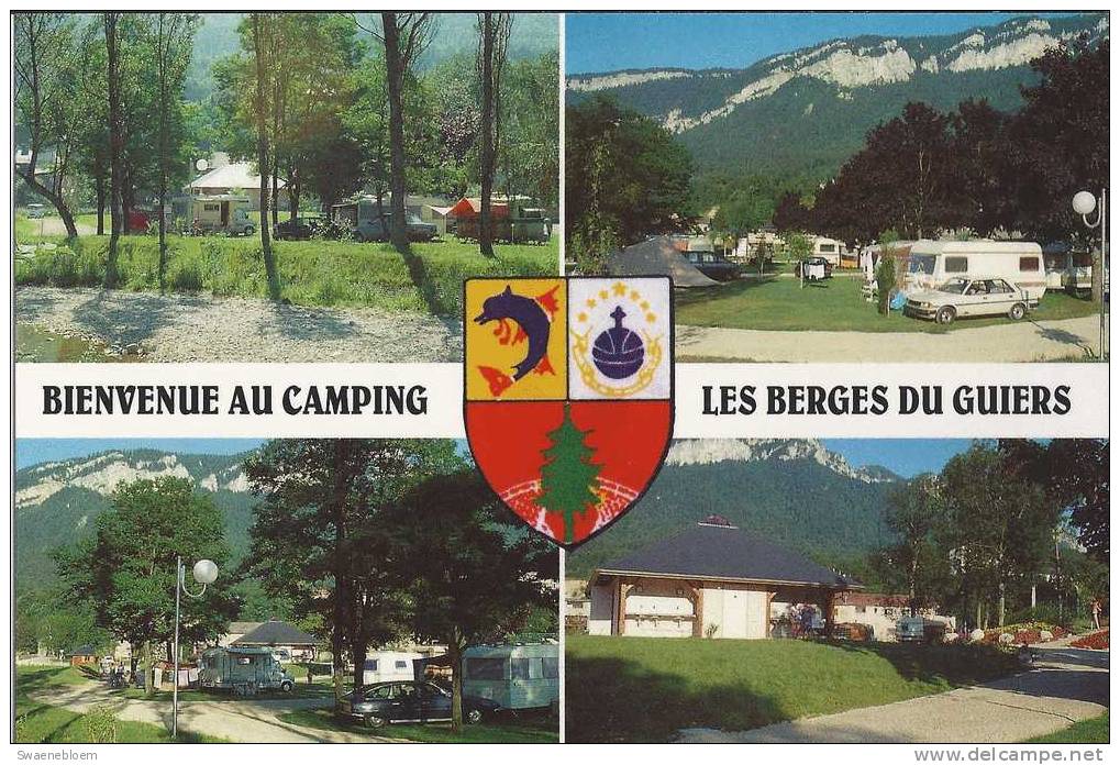 FR.- Saint-Laurent Du Pont.- Les Berges Du Guiers - Bienvenue Au Camping - - Saint-Laurent-du-Pont