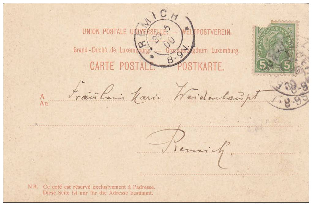 Souvenir D'Esch/Alzette , Haut Fournaux De Metz & Co. Luxembourg ,  PU-1900 - Esch-sur-Alzette