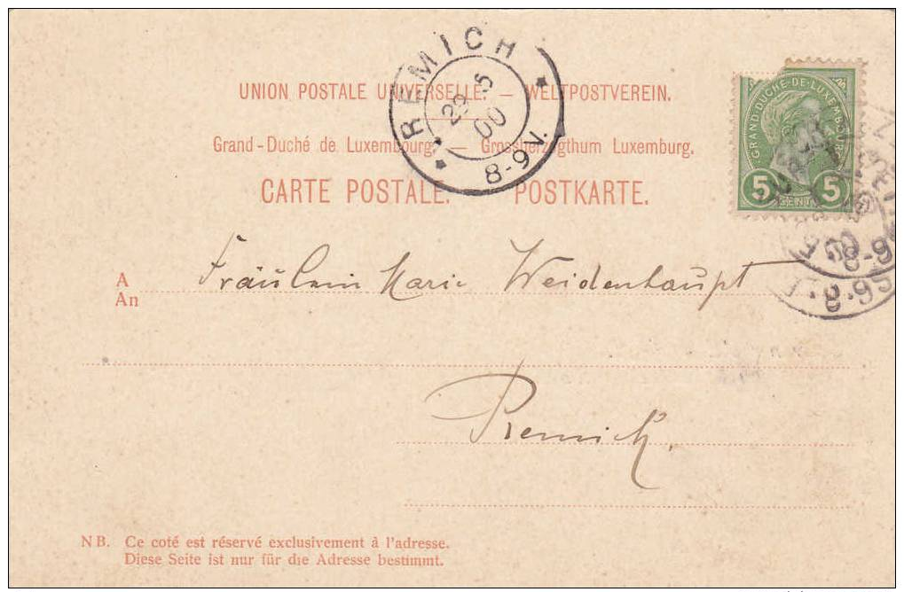 Souvenir D'Esch/Alzette , Haut Fournaux De Metz & Co. Luxembourg ,  PU-1900 - Esch-Alzette