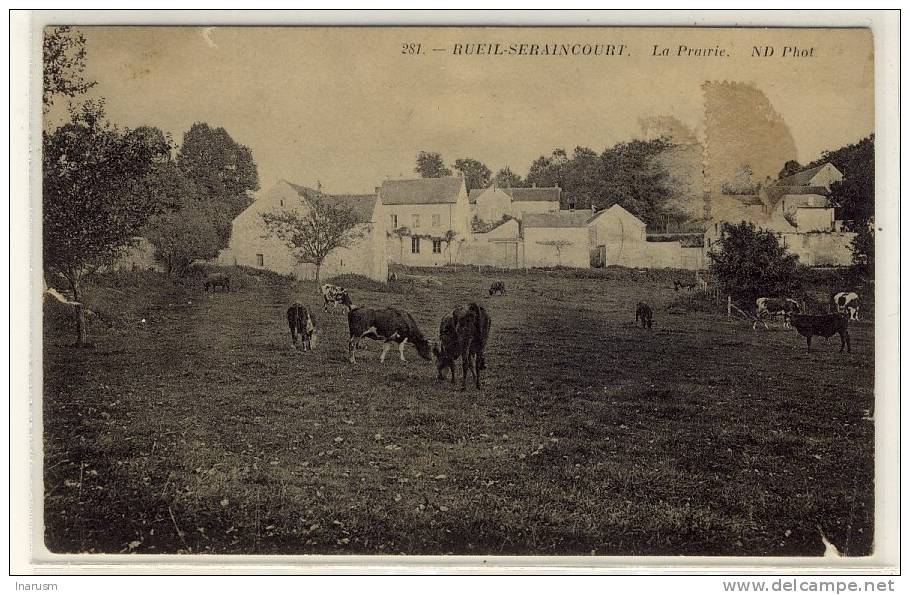 SERAINCOURT ,  Vue Des Prairie Et D'une Partie Du Village -    Ed. ND,  NÂ° 281 - Seraincourt