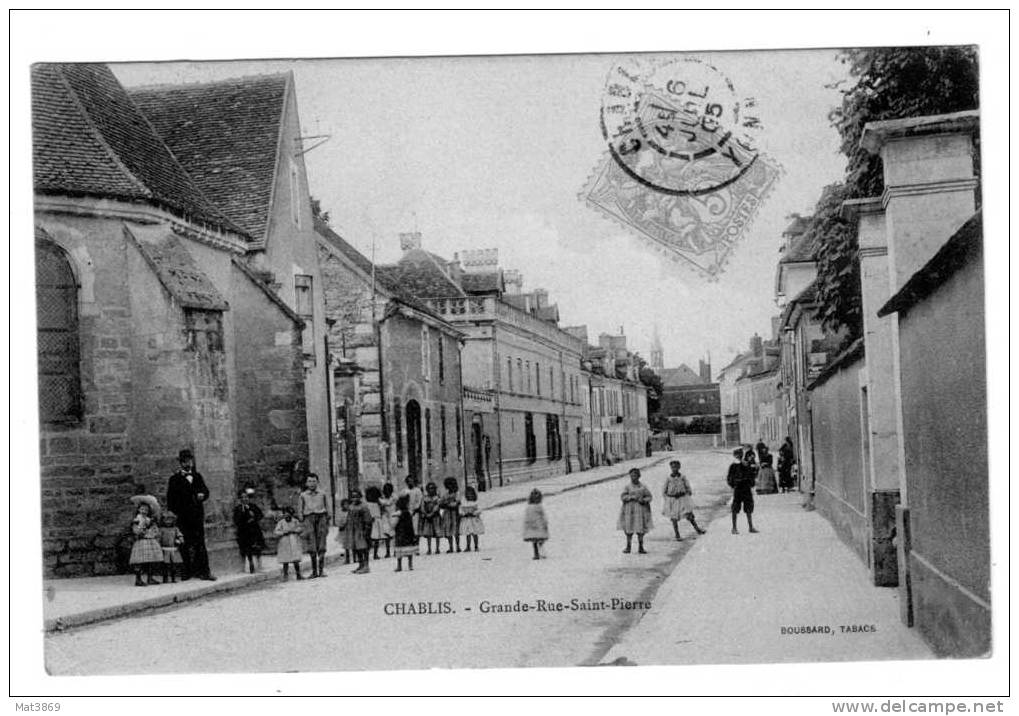 89 CHABLIS GRANDE RUE SAINT PIERRE - Chablis