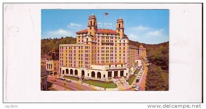 The Arlington Hotel, Hot Springs National Park, Arkansas - Hot Springs