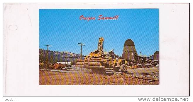 Oregon Sawmill - Modern Loading Equipment - Other & Unclassified