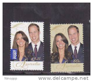 Australia-2011 Royal Wedding Set MNH - Nuovi