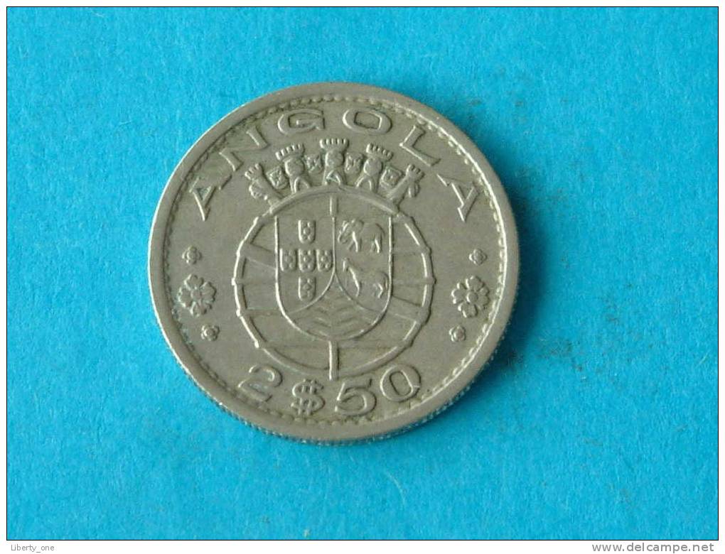 1967 - 2 $ 50 ESCUDOS - KM 77 ( For Grade, Please See Photo ) ! - Angola