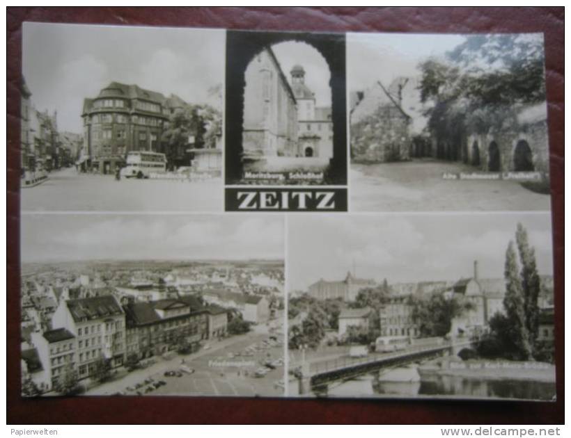 Zeitz - Mehrbildkarte - Zeitz