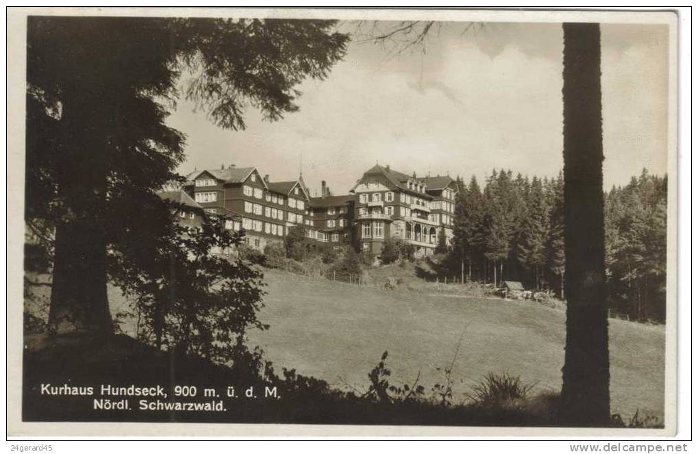 CPSM BUHL (Allemagne-Bade Wurtemberg) - Kurhaus Hundseck 900 M Nordl Schwarzwald - Buehl