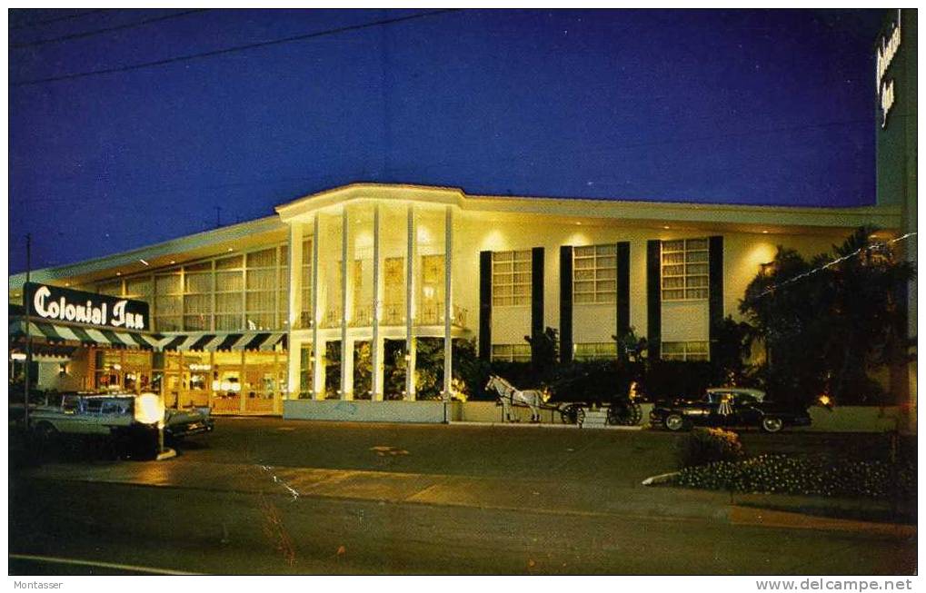 MIAMI BEACH. Hotel Colonial Inn. Posted For GRADISCA (GO) ITALY In 1967. - Miami Beach