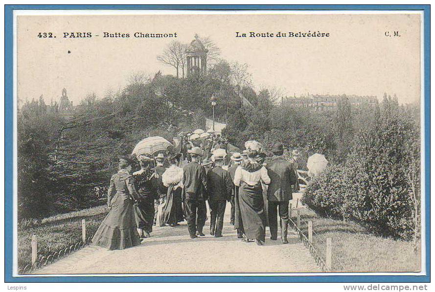 PARIS - 19 Eme -- Buttes Chaumont .... - Paris (19)