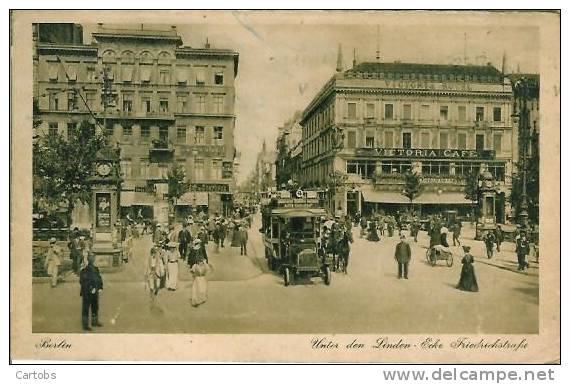 BERLIN  Unter Den Linden Ecke  Friedrichstrafse - Friedrichshain