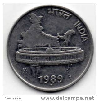 INDIA 50 PAISE 1989 - Indien