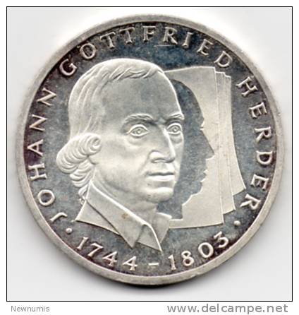 GERMANIA 10 MARK ARGENTO SILVER 1994 - Gedenkmünzen