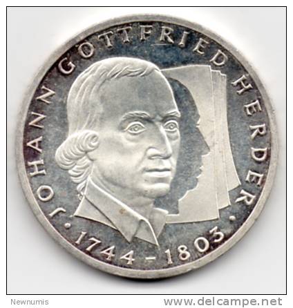 GERMANIA 10 MARK ARGENTO SILVER 1994 - Commemorative