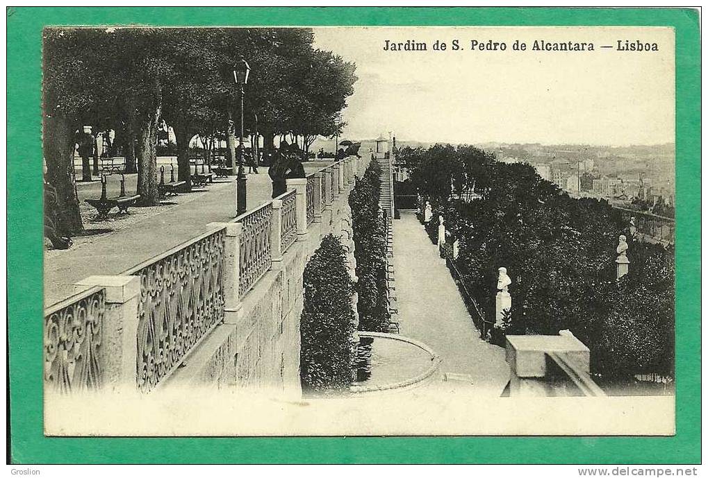 LISBOA - JARDIM DE S. PEDRO DE ALCANTARA - Lisboa