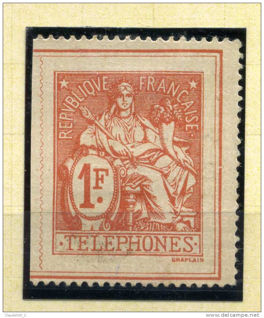 7 TIMBRES TELEPHONE ET 2 TELEGRAPHE SANS FOND DE SURETE